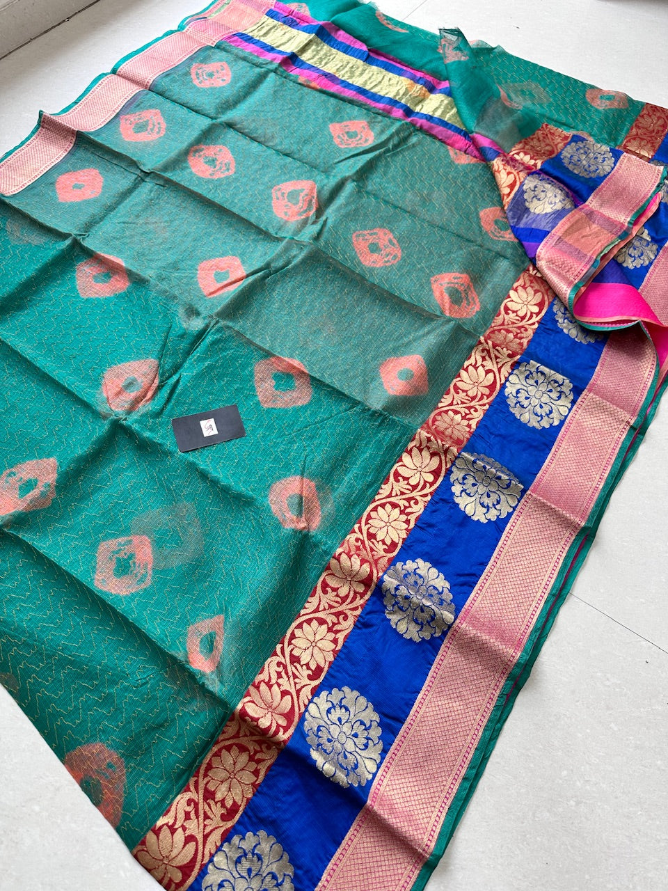 Pure Weaved Kota Silk Saree