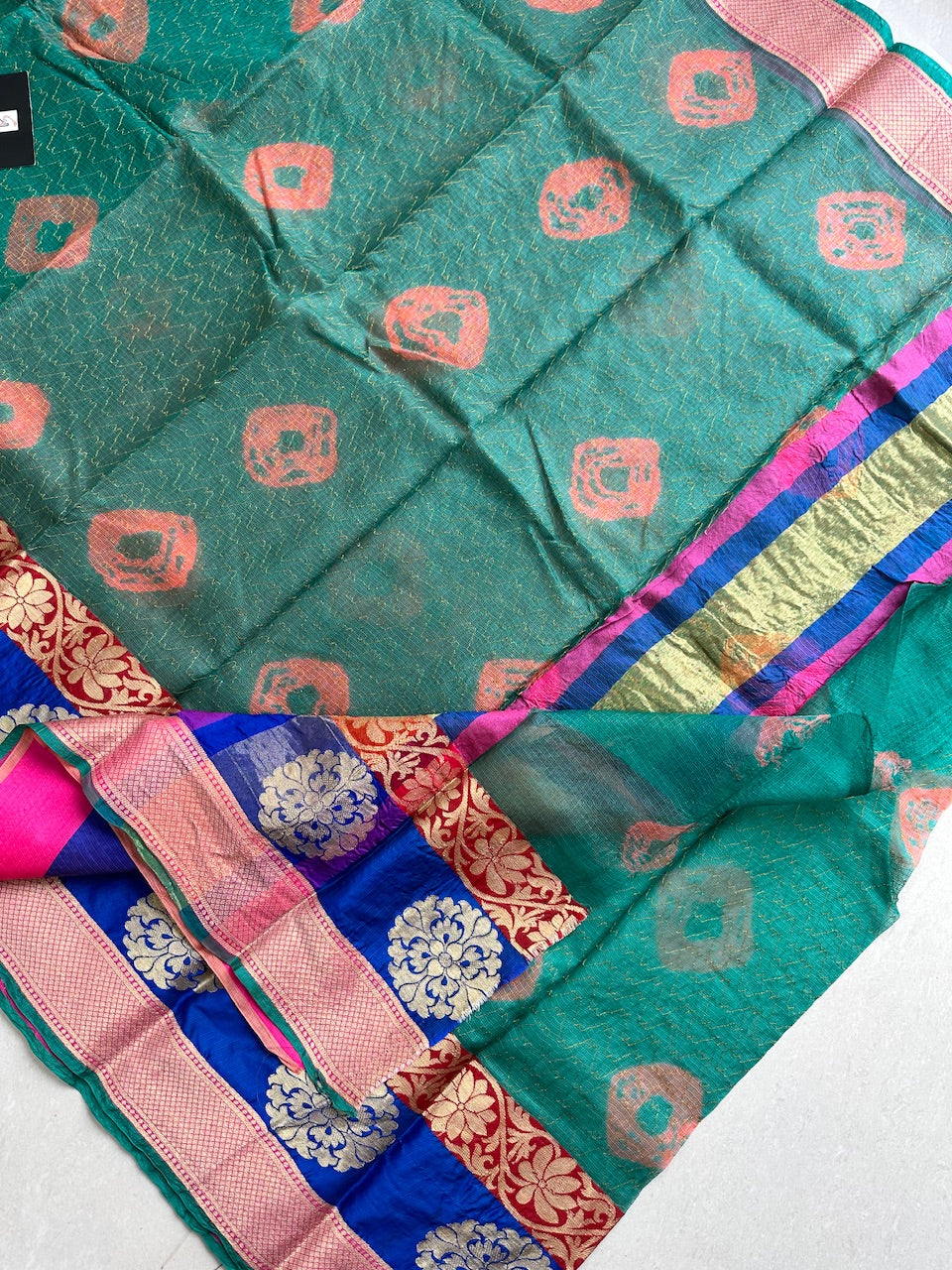 Pure Weaved Kota Silk Saree