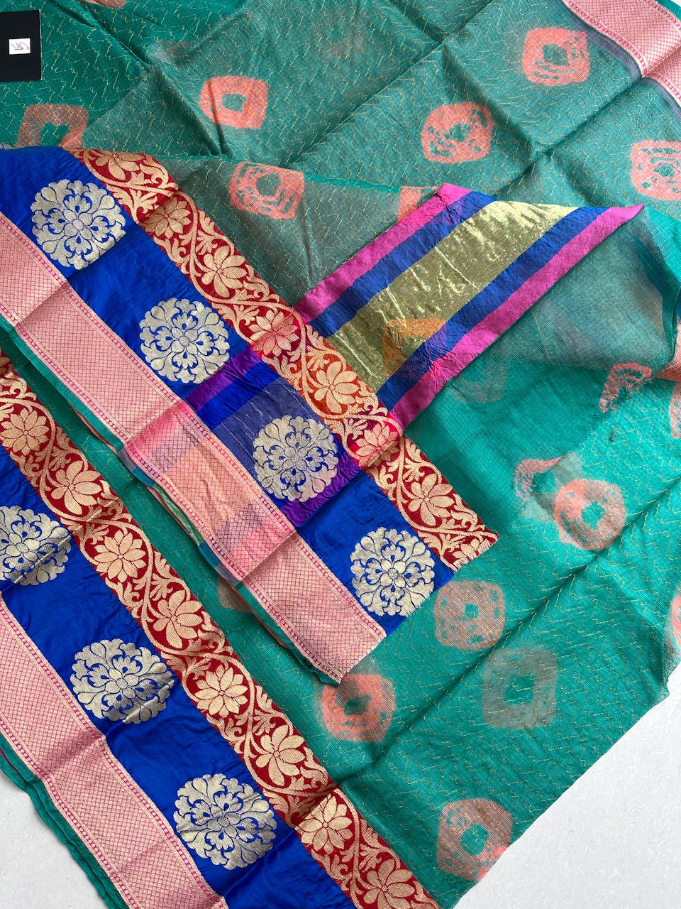 Pure Weaved Kota Silk Saree