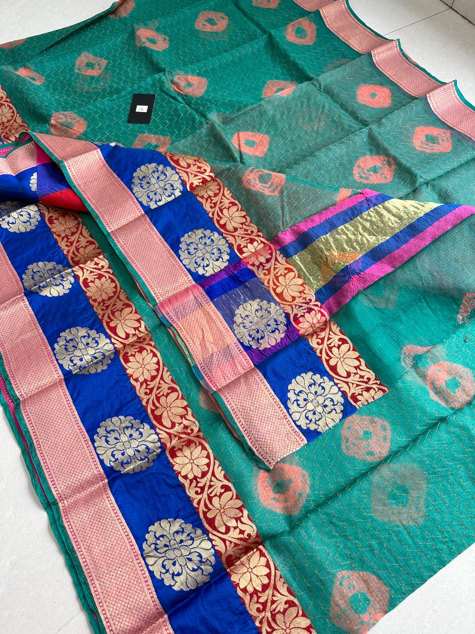 Pure Weaved Kota Silk Saree