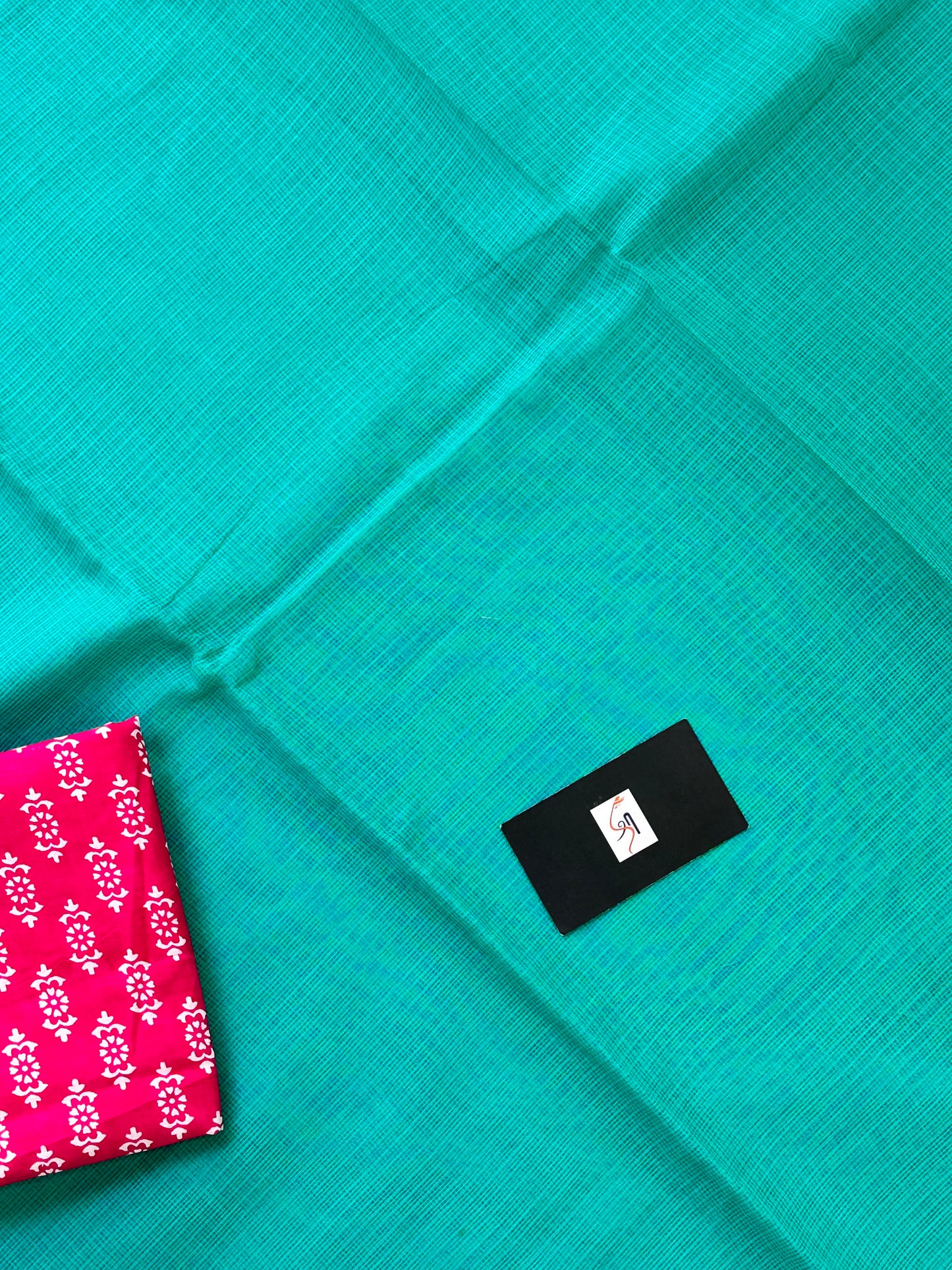 Pure Dyed Kota Cotton Doria Saree