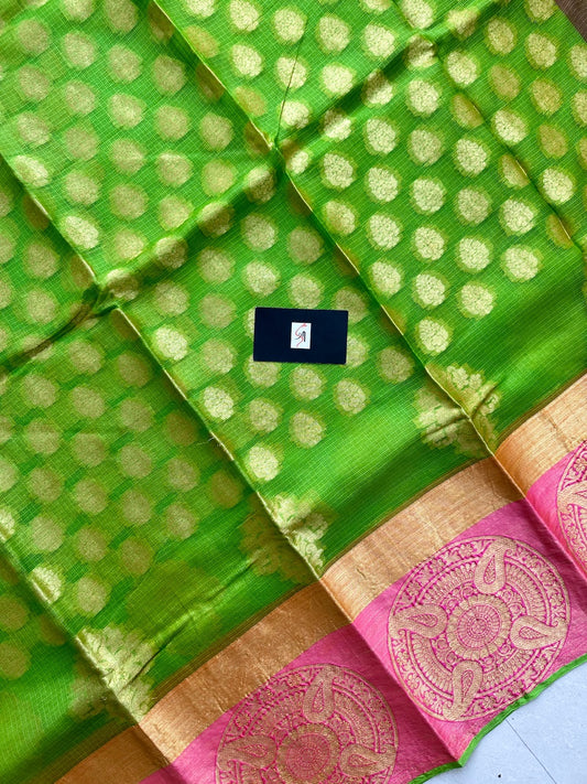 Pure Weaved Kota Silk Saree