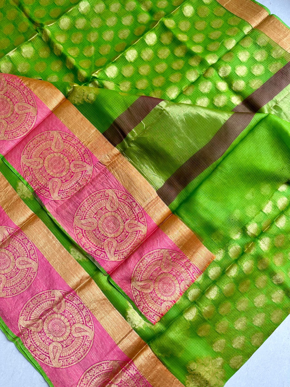 Pure Weaved Kota Silk Saree