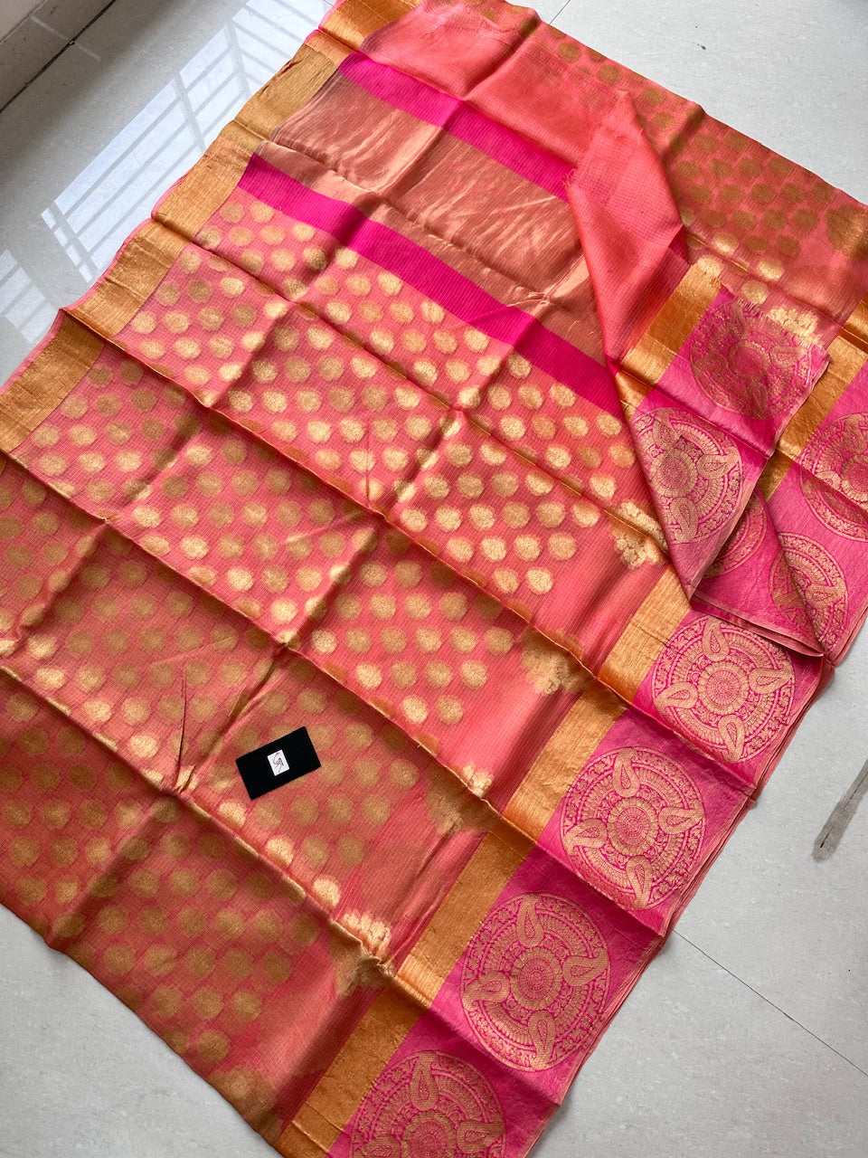 Pure Weaved Kota Silk Saree