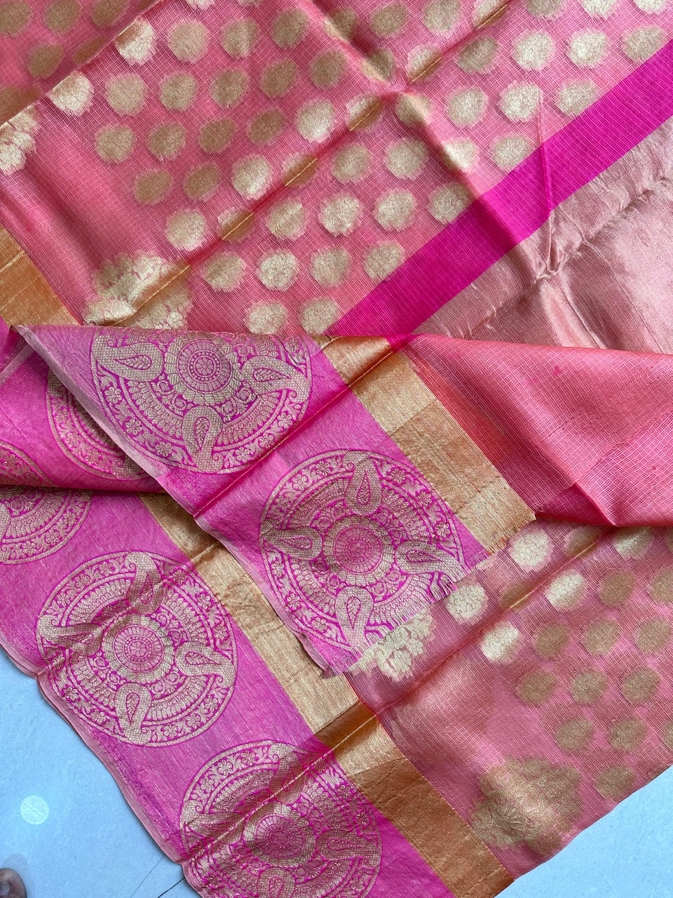 Pure Weaved Kota Silk Saree