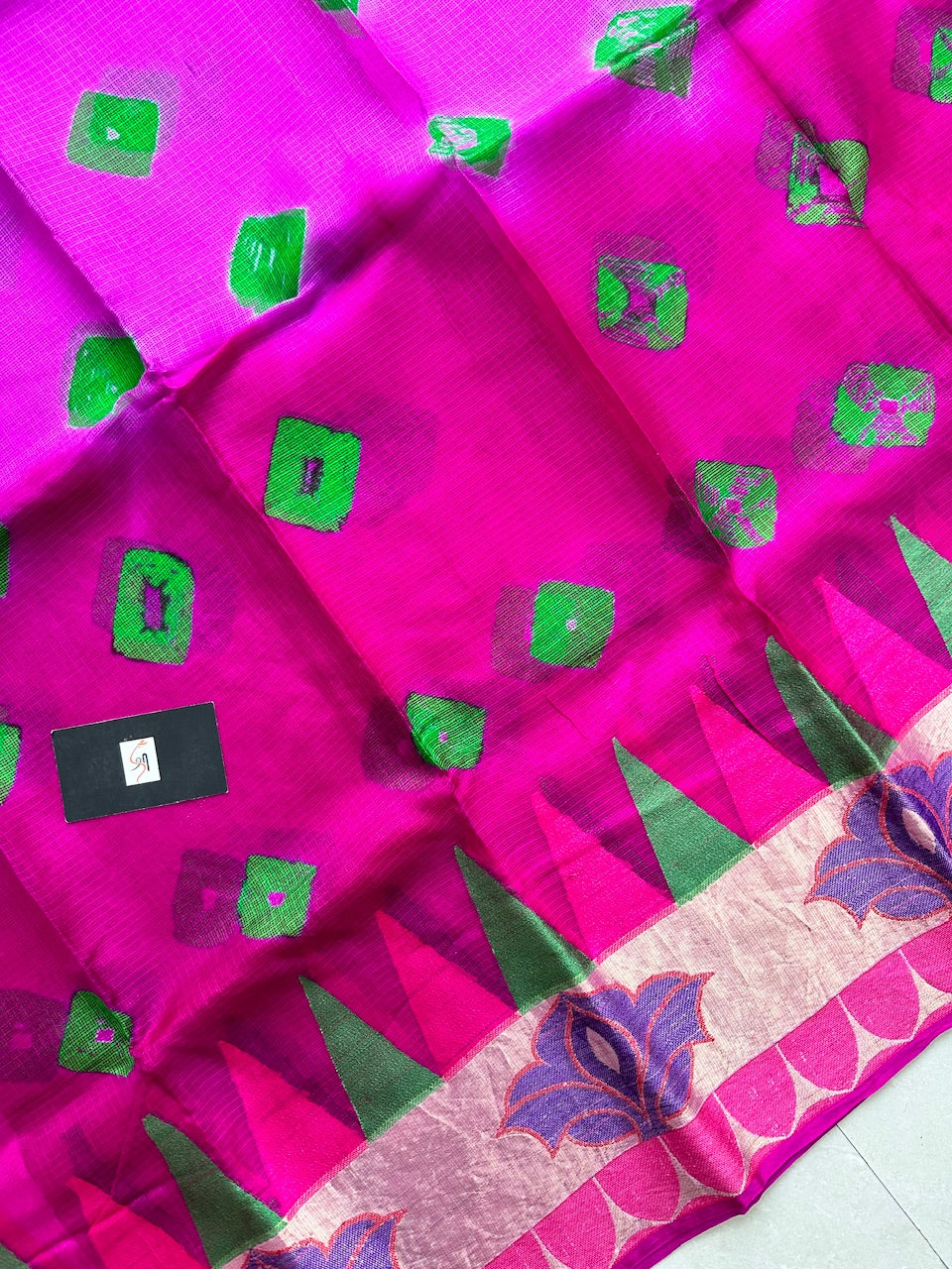 Pure Weaved Kota Silk Saree