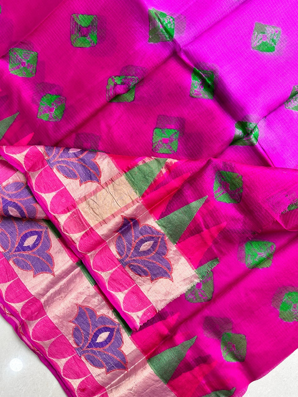 Pure Weaved Kota Silk Saree