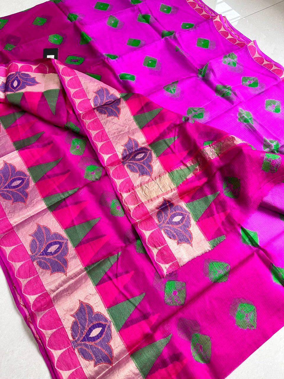 Pure Weaved Kota Silk Saree