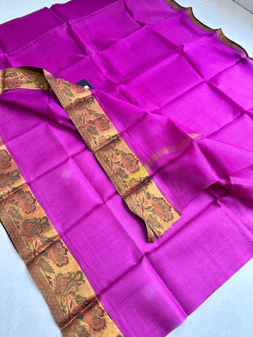 Pure Weaved Kota Silk Saree