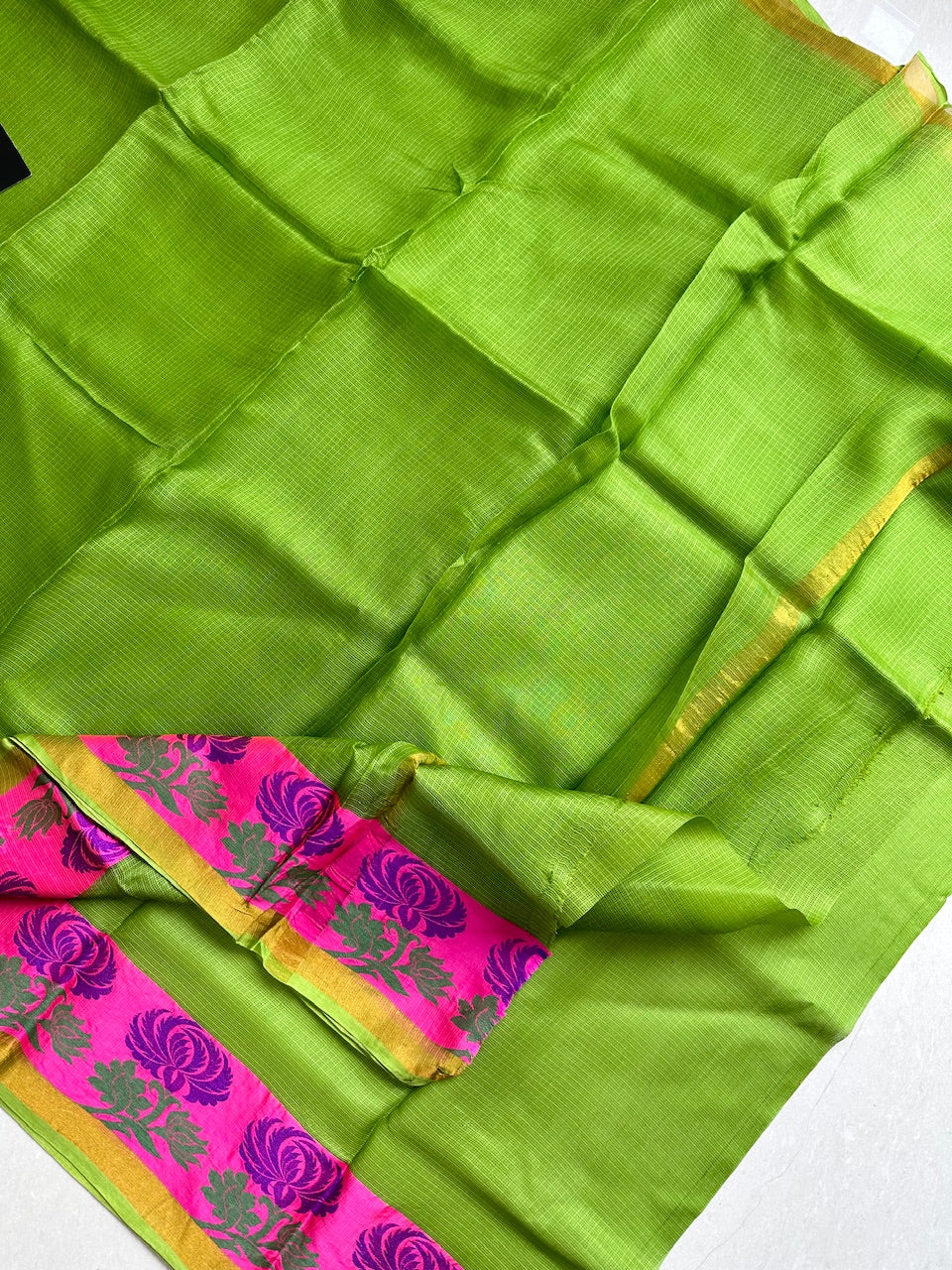 Pure Weaved Kota Silk Saree