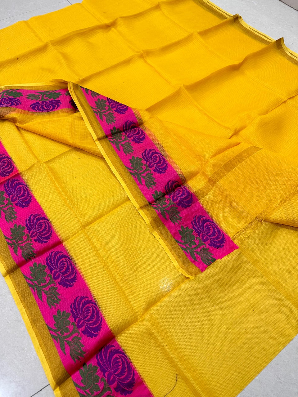 Pure Weaved Kota Silk Saree