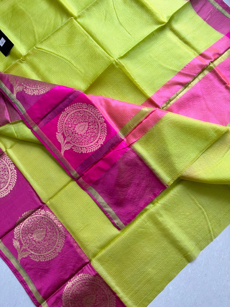 Pure Weaved Kota Silk Saree