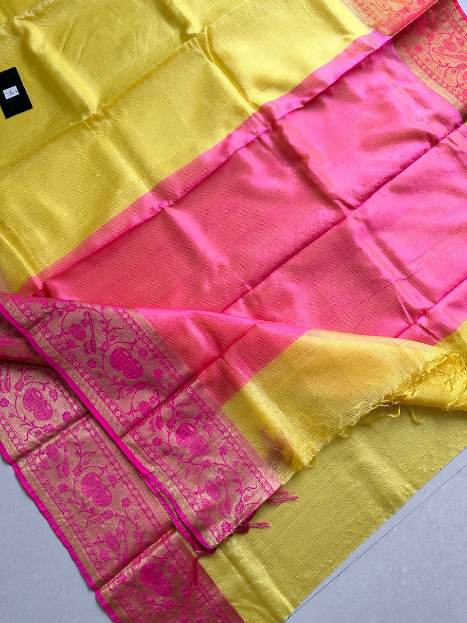 Pure Weaved Kota Silk Saree