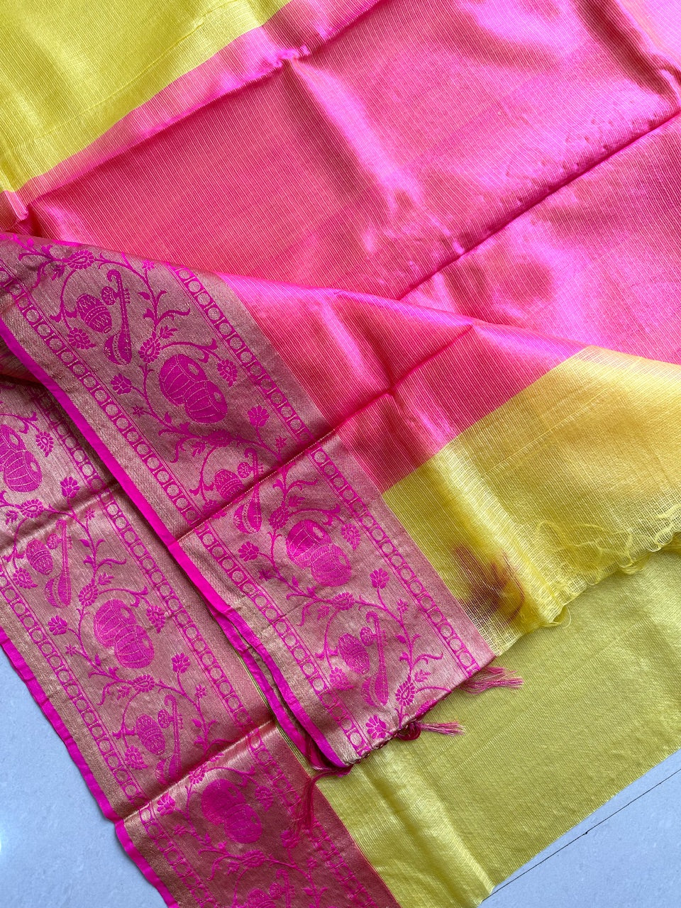 Pure Weaved Kota Silk Saree