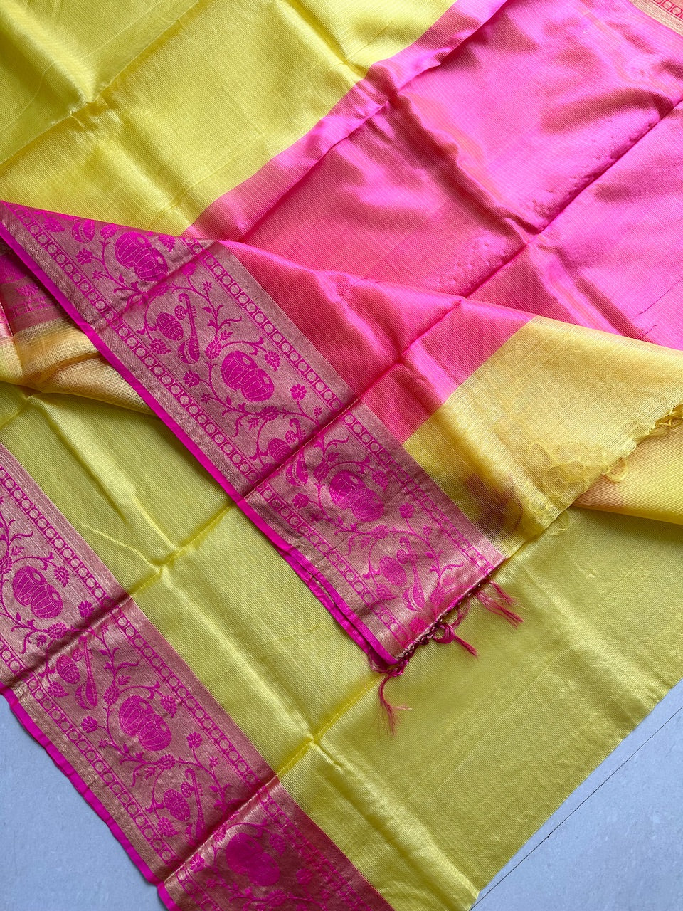 Pure Weaved Kota Silk Saree