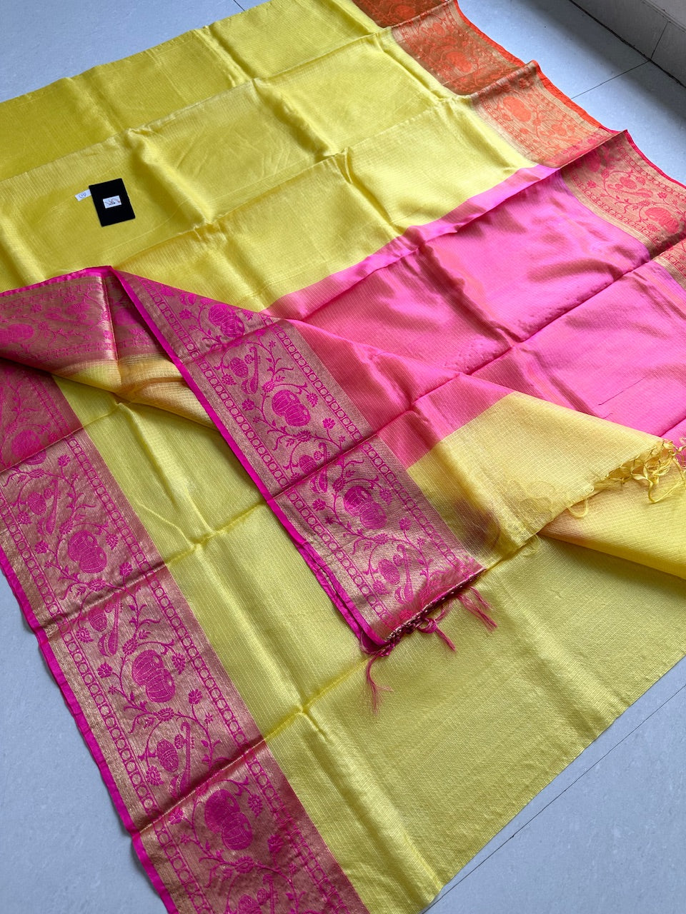 Pure Weaved Kota Silk Saree