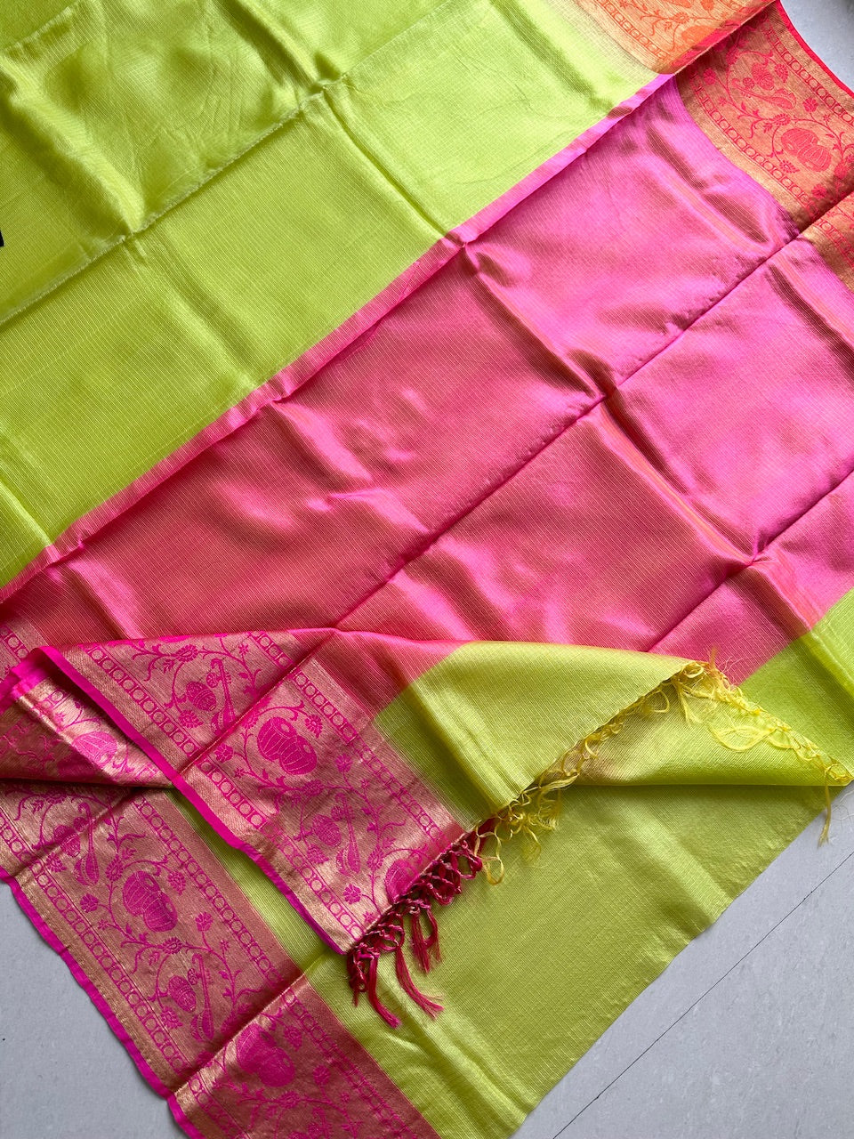 Pure Weaved Kota Silk Saree