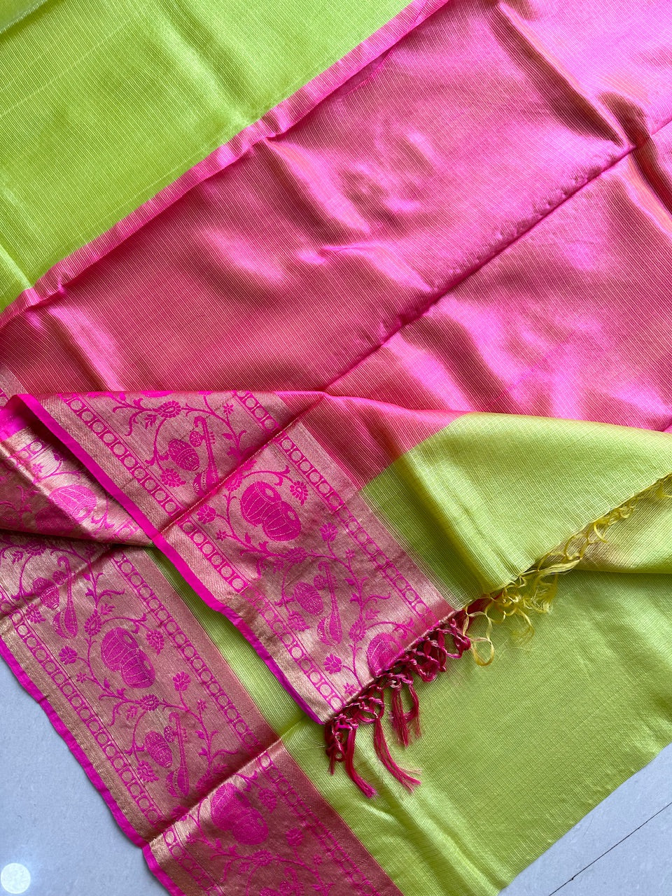 Pure Weaved Kota Silk Saree