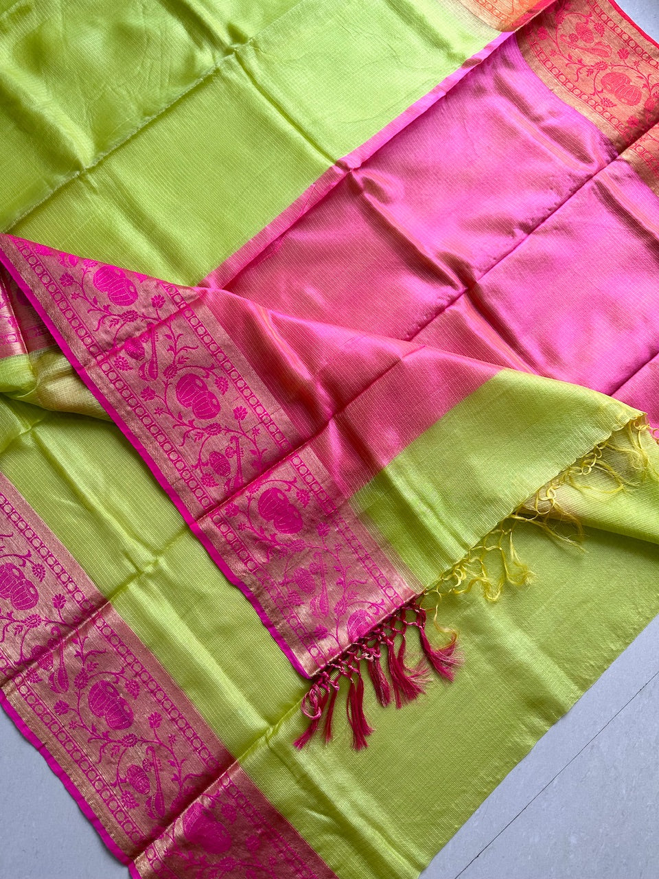 Pure Weaved Kota Silk Saree