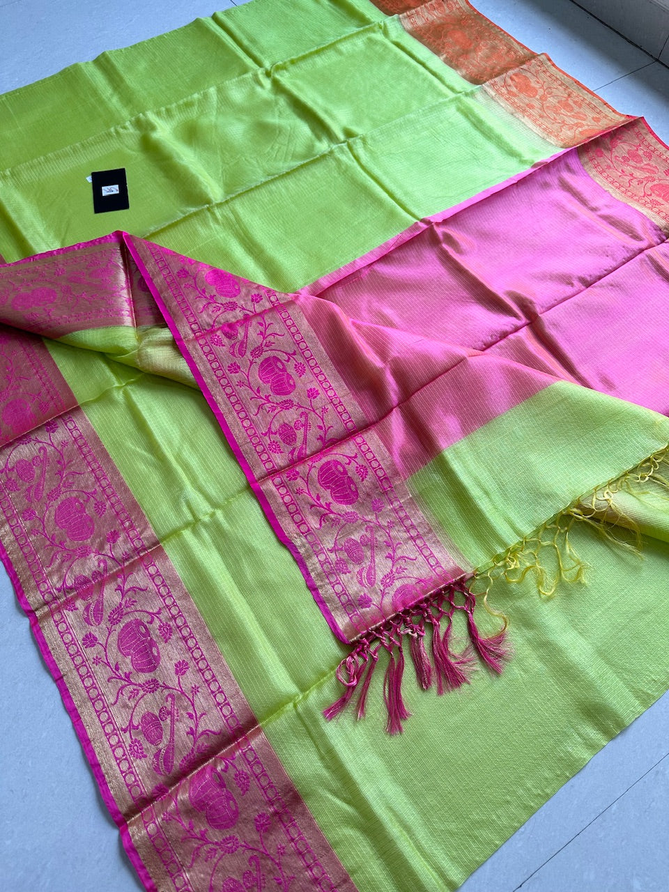 Pure Weaved Kota Silk Saree