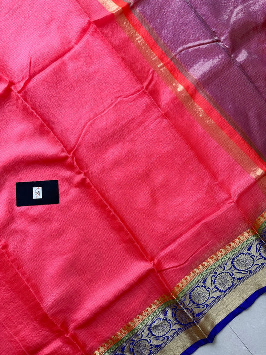 Pure Weaved Kota Silk Saree