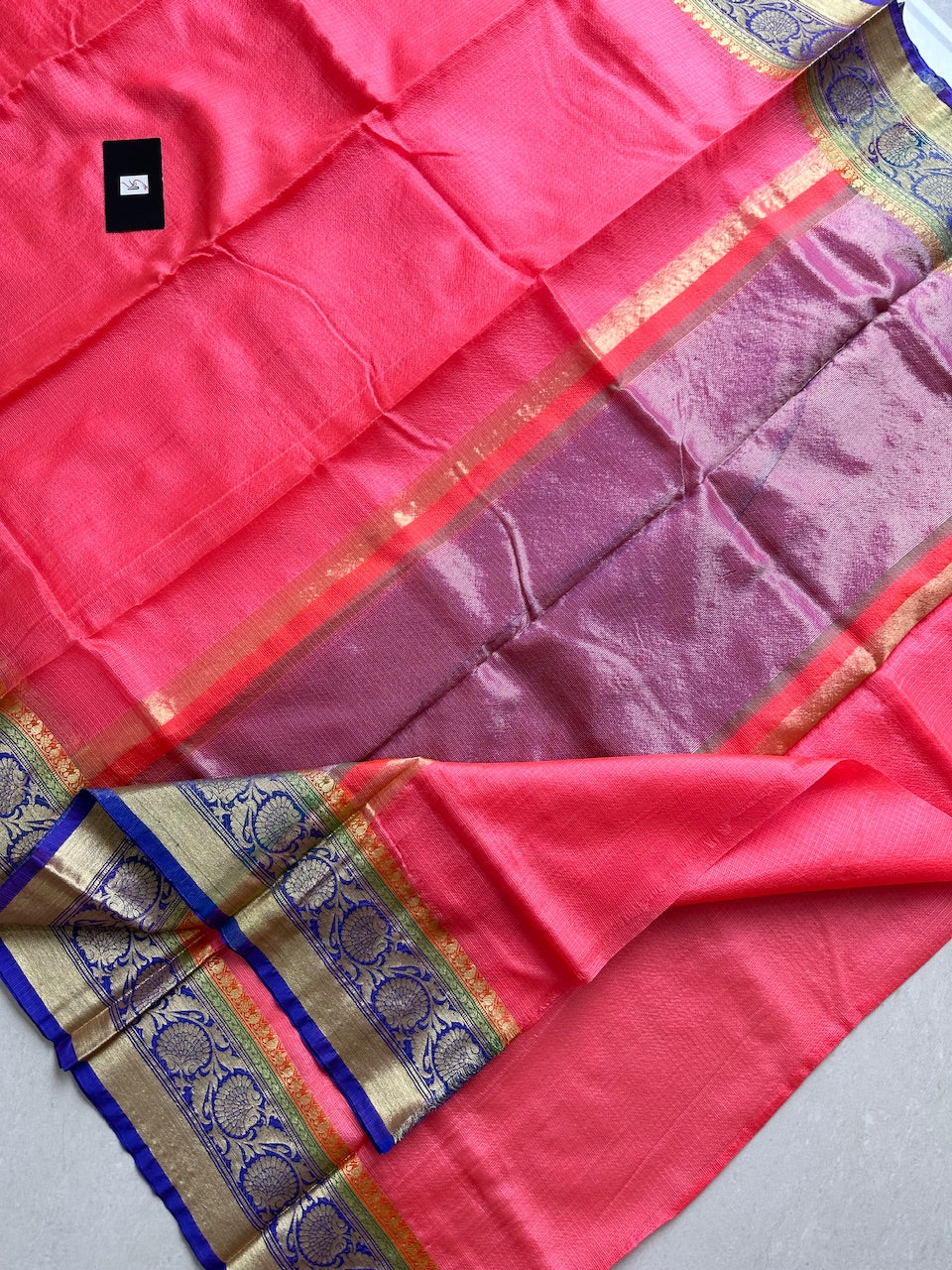 Pure Weaved Kota Silk Saree