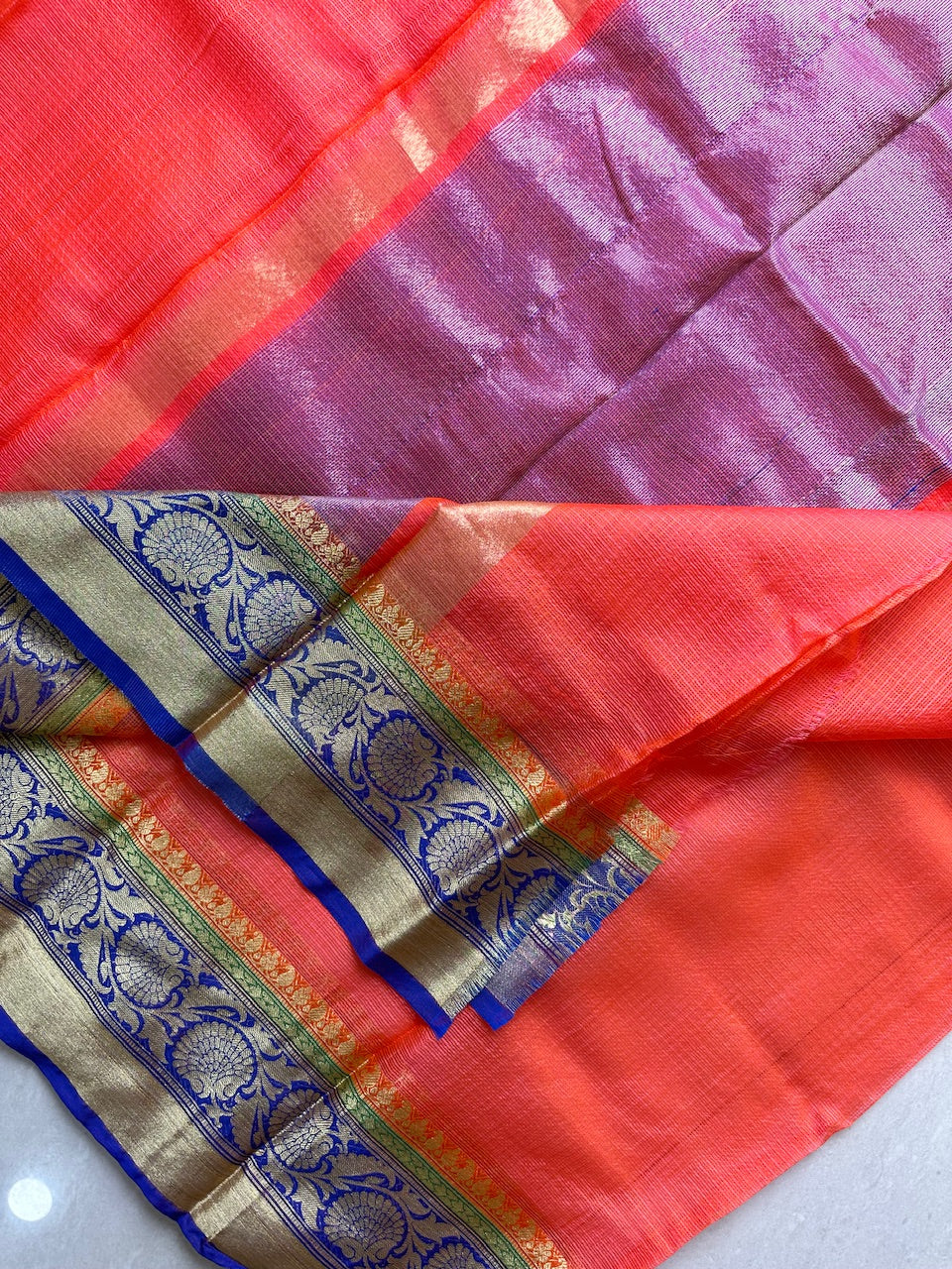 Pure Weaved Kota Silk Saree