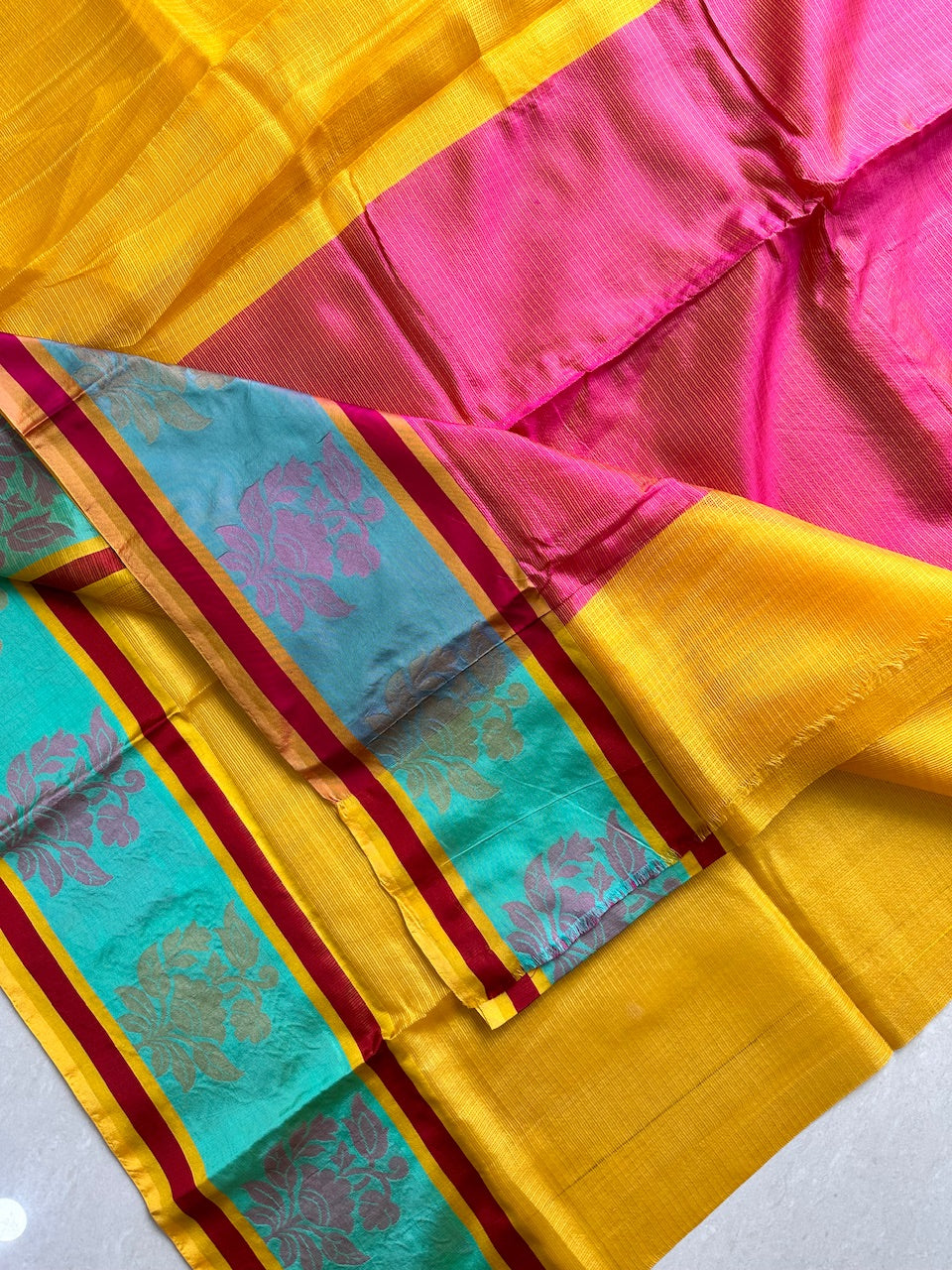 Pure Weaved Kota Silk Saree