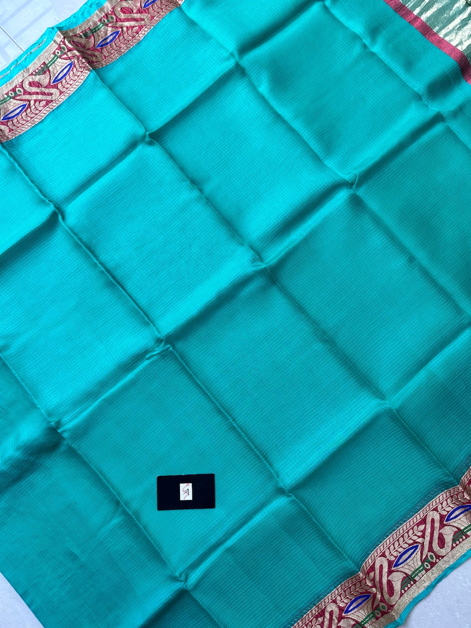 Pure Weaved Kota Silk Saree