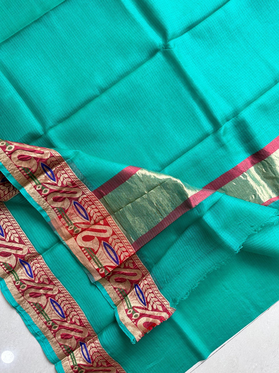 Pure Weaved Kota Silk Saree