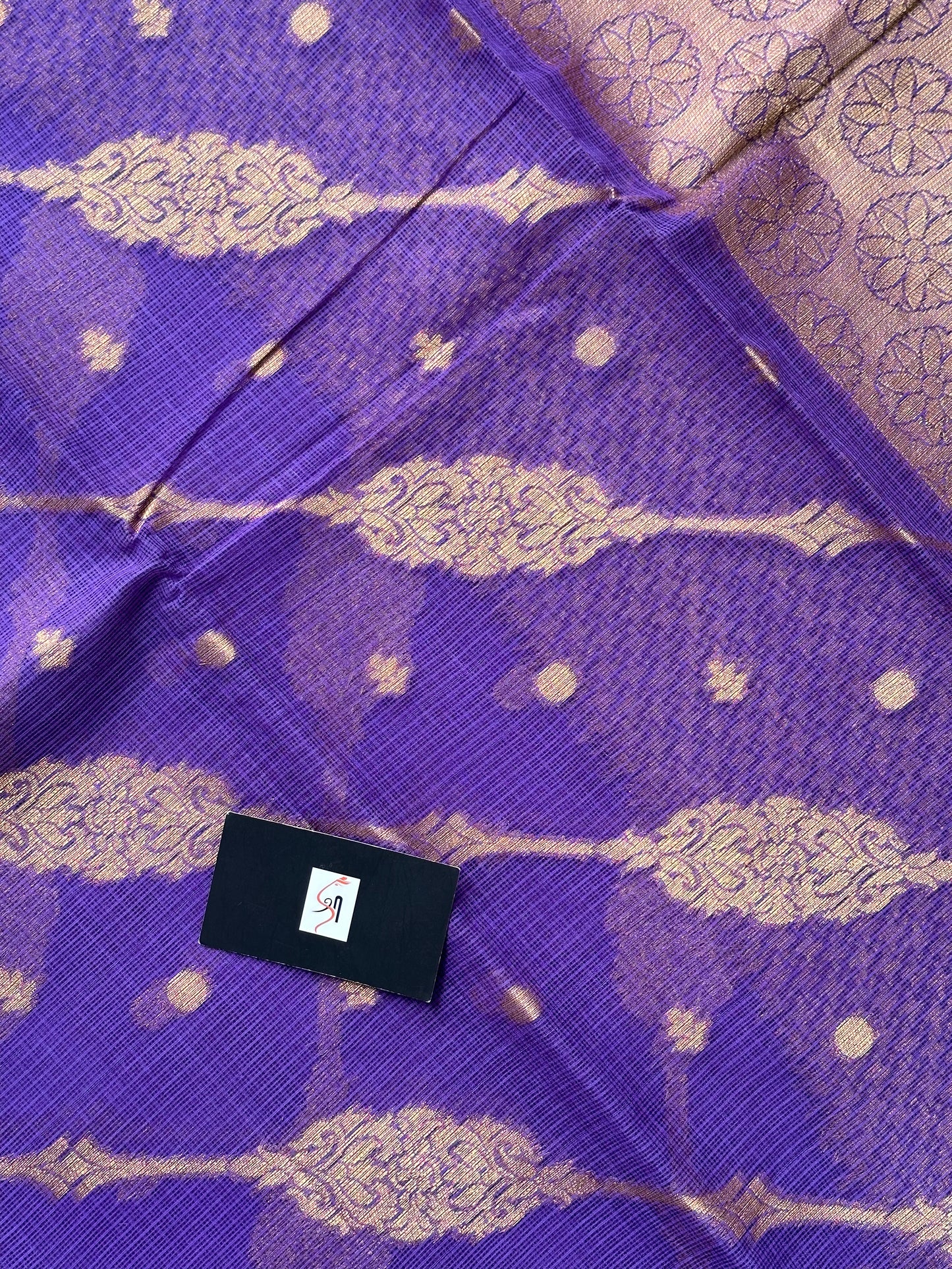 Pure Weaved Kota Cotton Doria Saree