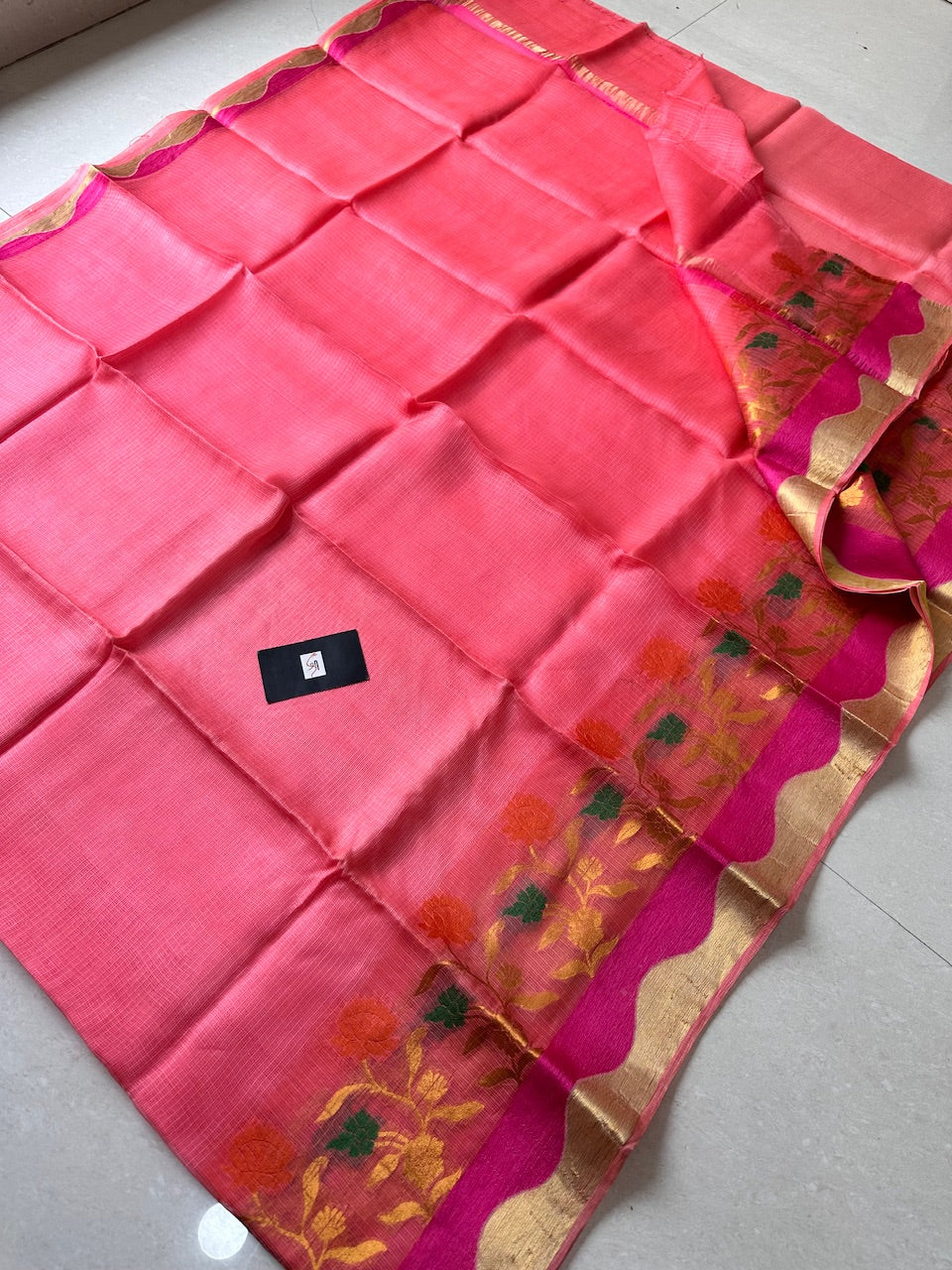 Pure Weaved Kota Silk Saree