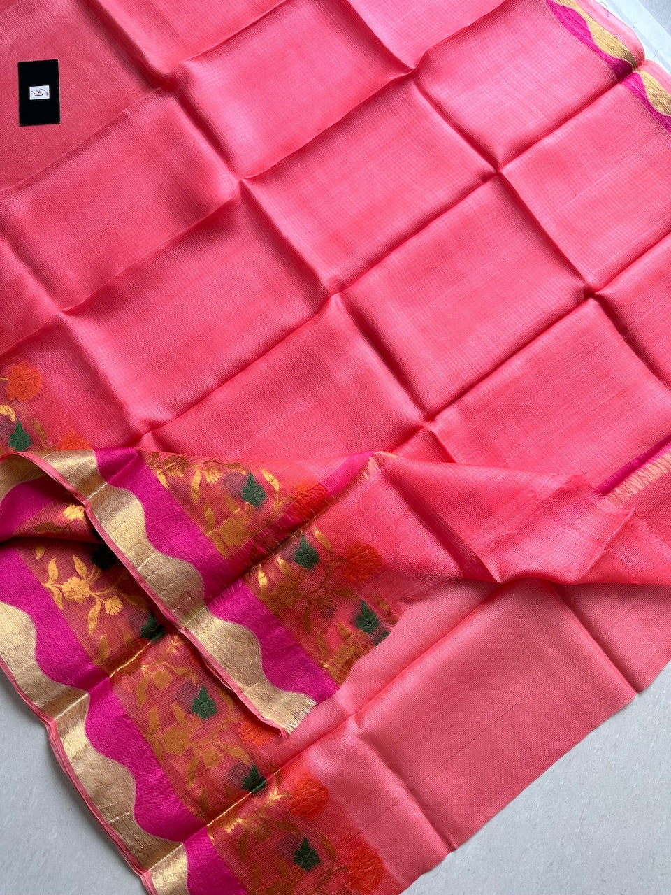 Pure Weaved Kota Silk Saree