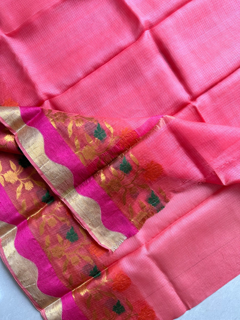 Pure Weaved Kota Silk Saree