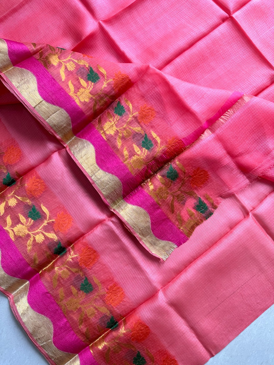 Pure Weaved Kota Silk Saree