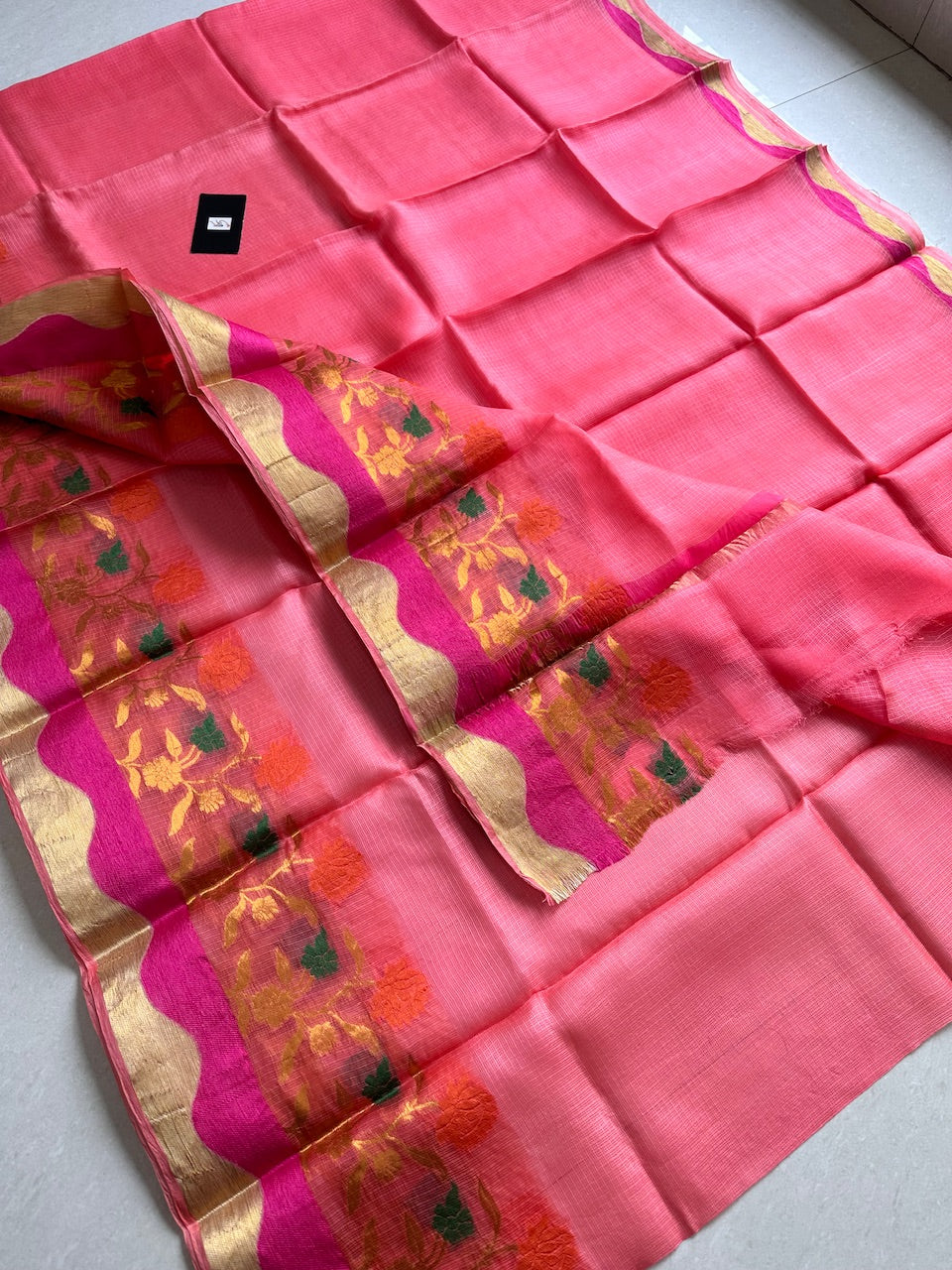 Pure Weaved Kota Silk Saree