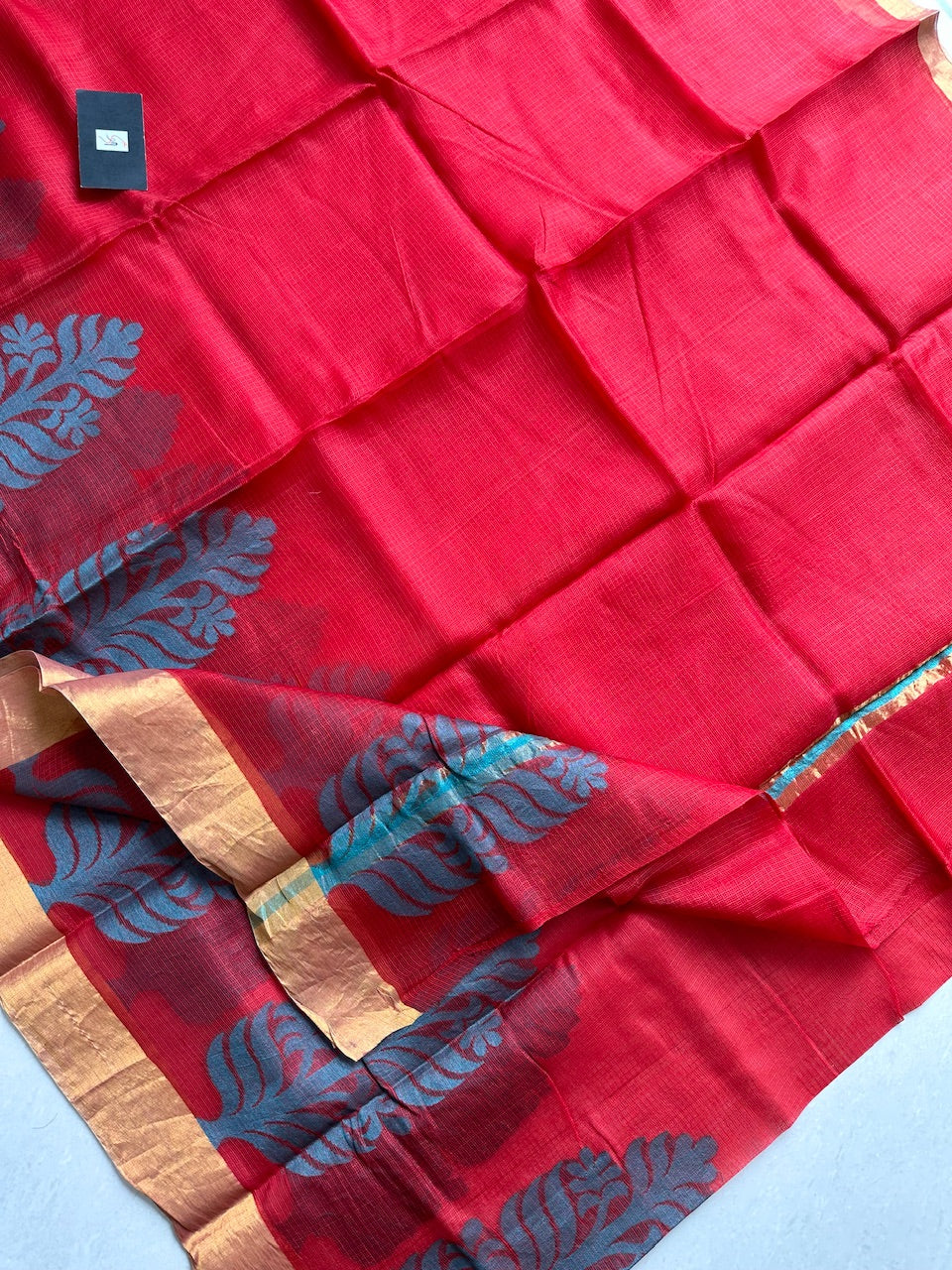 Pure Weaved Kota Silk Saree