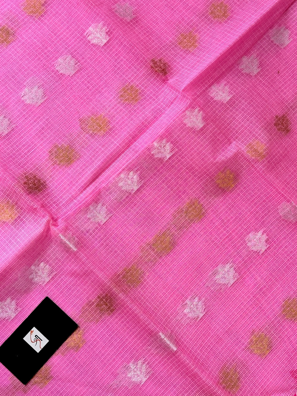 Pure Weaved Kota Cotton Doria Saree