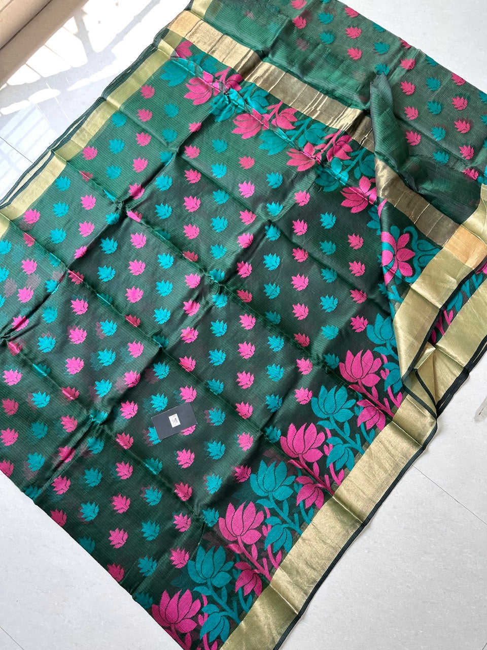 Pure Weaved Kota Silk Saree