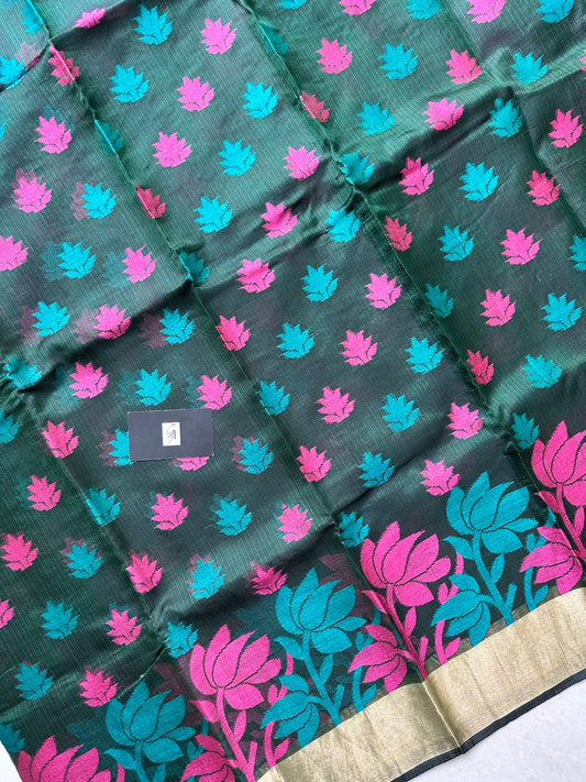 Pure Weaved Kota Silk Saree