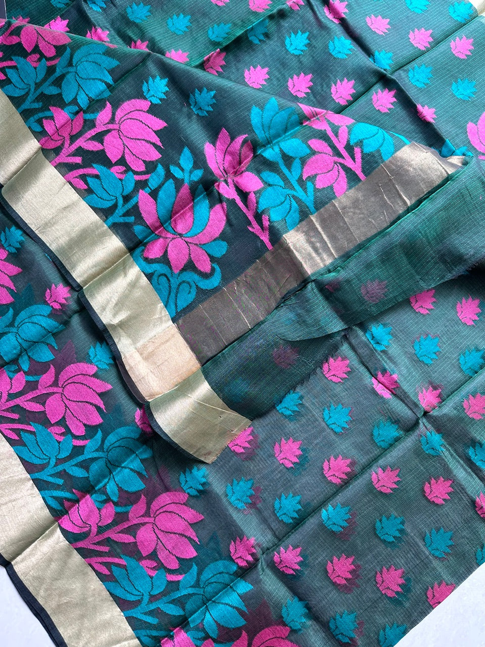 Pure Weaved Kota Silk Saree