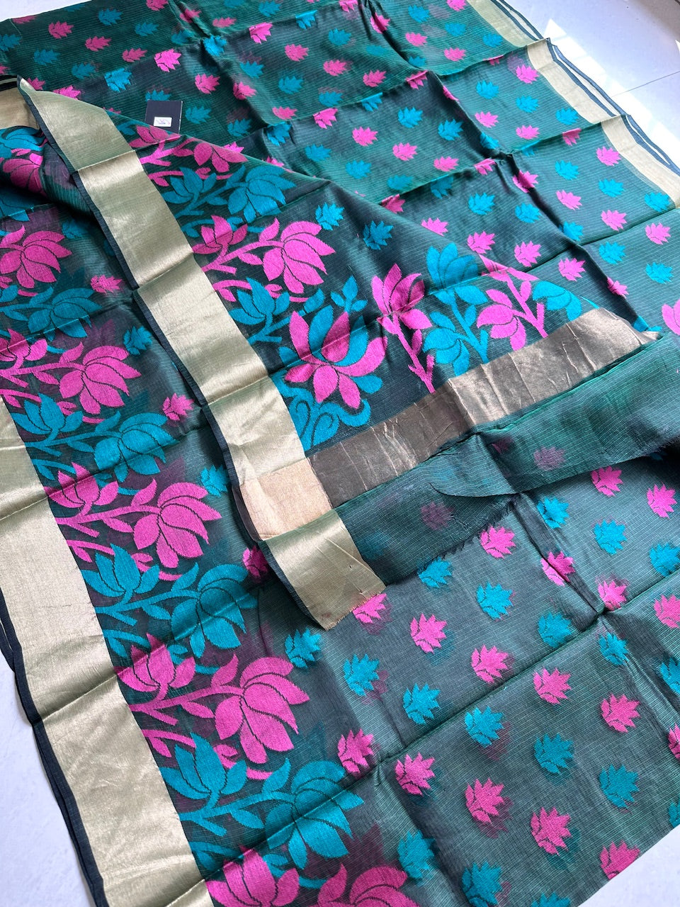 Pure Weaved Kota Silk Saree