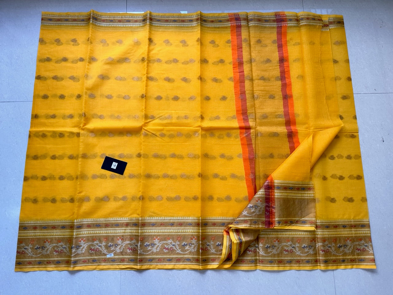 Pure Weaved Kota Cotton Doria Saree