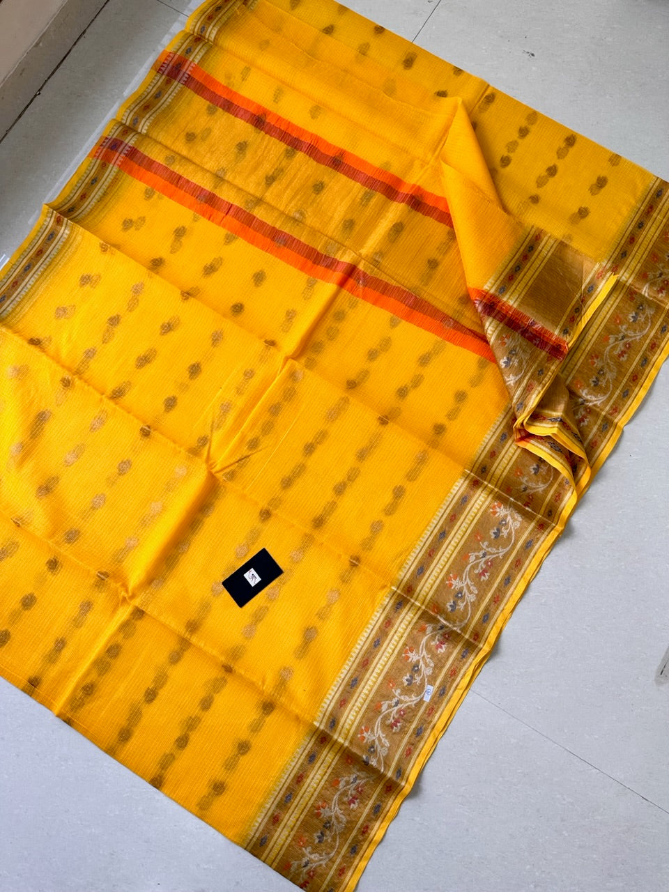 Pure Weaved Kota Cotton Doria Saree