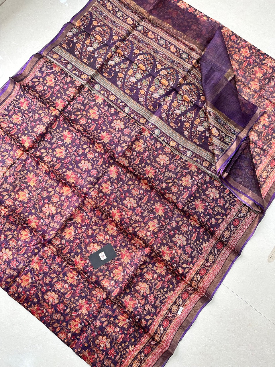 Pure Digital Printed Kota Silk Saree