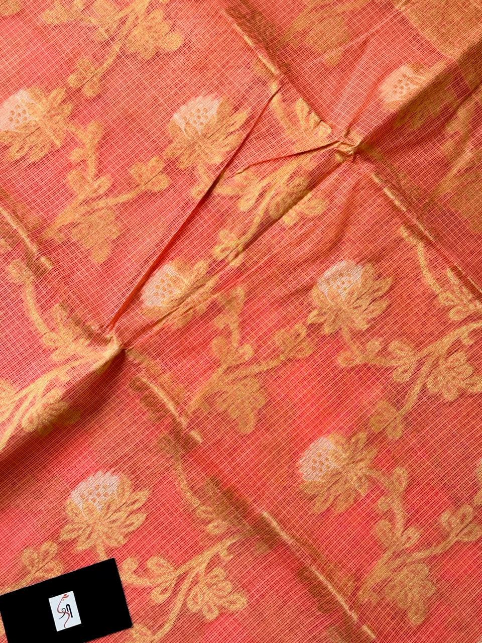 Pure Weaved Kota Cotton Doria Saree