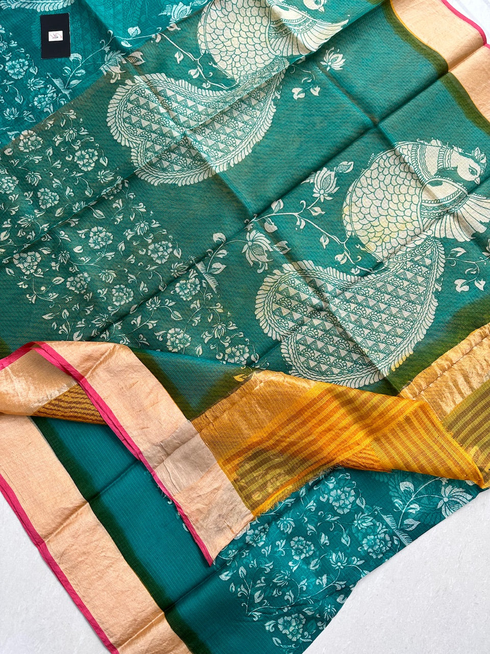 Pure Digital Printed Kota Silk Saree