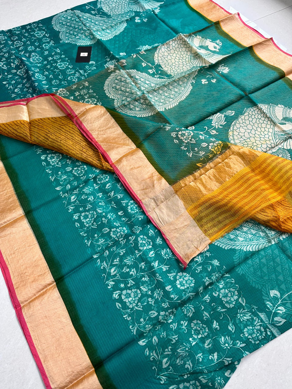 Pure Digital Printed Kota Silk Saree