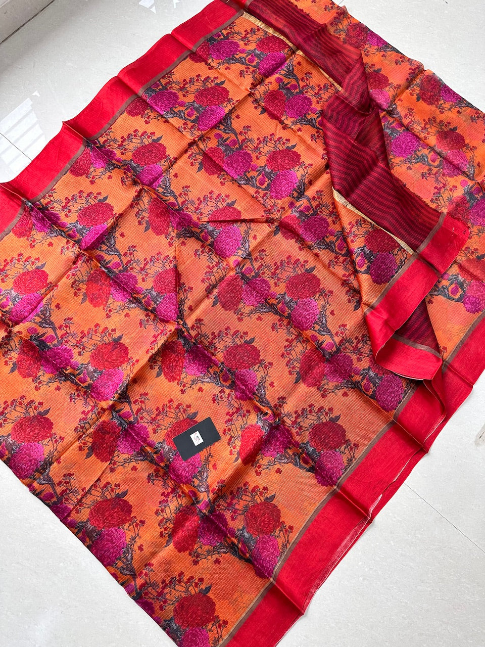 Pure Digital Printed Kota Silk Saree