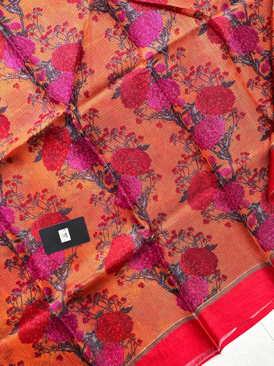 Pure Digital Printed Kota Silk Saree